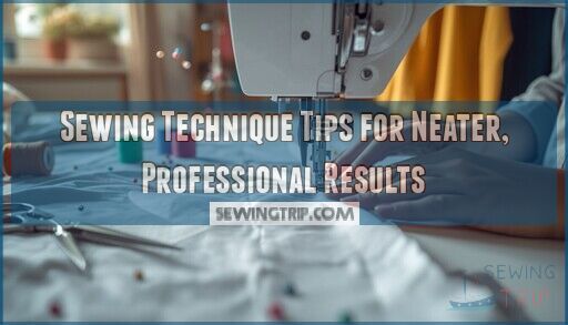 sewing technique tips neater