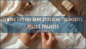 Sewing Tips for Hand Stitching: Techniques, Tools & Projects 5 sewing tips for hand stitching