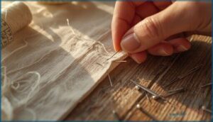 slip stitch—invisible hems and finishing slip stitch—invisible hems and finishing