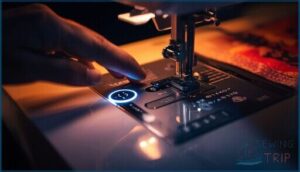 start/stop button and speed slider start/stop button and speed slider