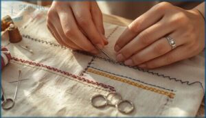 step-by-step hand sewing techniques