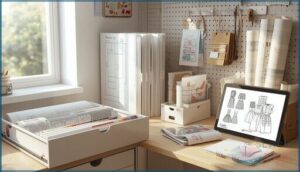 storing oversized or multi-piece patterns storing oversized or multi-piece patterns