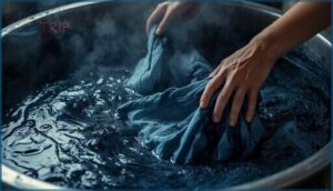 submerging and saturating the denim submerging and saturating the denim