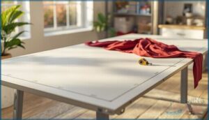 table size and work surface dimensions table size and work surface dimensions
