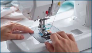 threading the upper thread path threading the upper thread path