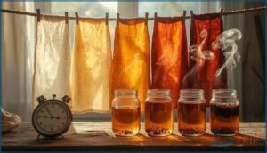 timing for desired shade timing for desired shade