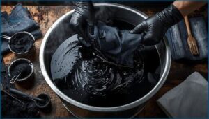 tips for achieving deep, even black color tips for achieving deep, even black color