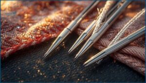 titanium and coated needles titanium and coated needles