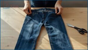 turning pant legs inside out turning pant legs inside out