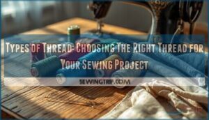 Types of Thread: Choosing The Right Thread for Your Sewing Project 5 types of thread choosing the right thread for your sewing project