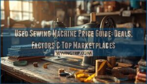 Used Sewing Machine Price Guide: Deals, Factors & Top Marketplaces 2 used sewing machine price