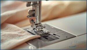 using the thread take-up lever and tension dial using the thread take-up lever and tension dial