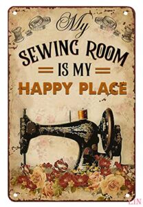 25 Sewing Room Wall Decor Ideas for Creative, Organized & Stylish Spaces 10 Vintage Sewing Signs Sewing Room B0BML2RW97