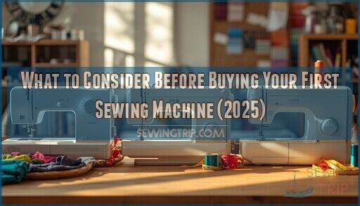 what to consider before buying your first sewing machine