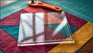 6.5 x 6.5 square rulers for small pieces 6.5 x 6.5 square rulers for small pieces