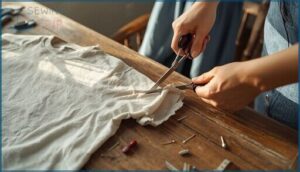 achieving a casual oversized look achieving a casual oversized look