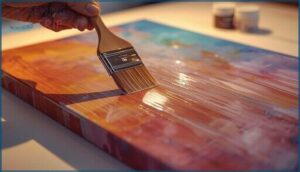 achieving an even, streak-free finish achieving an even, streak-free finish