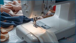 adjusting machine settings for stitch quality adjusting machine settings for stitch quality