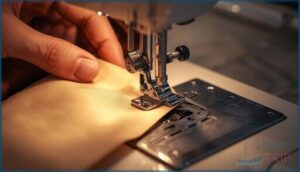 adjusting presser foot pressure adjusting presser foot pressure