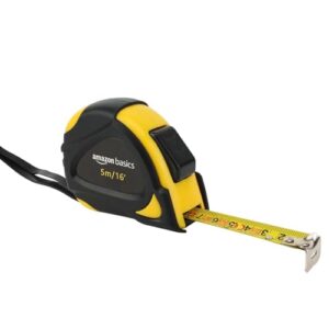 10 Best Measuring Tapes for Tailors: Features & Buying Guide 3 Amazon Basics Self Locking Tape Measure, B07TFYBHBQ