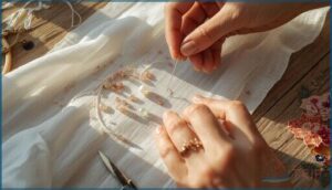 applying embellishments to fabric applying embellishments to fabric