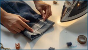 applying the adhesive or tape properly applying the adhesive or tape properly