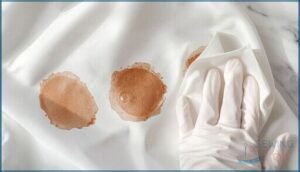 assessing the stain type and freshness assessing the stain type and freshness