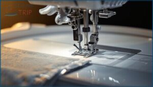 attaching the presser foot attaching the presser foot