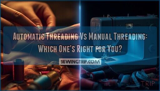 automatic threading vs manual threading