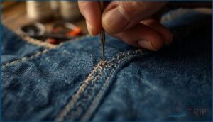 backstitch for strong repairs backstitch for strong repairs