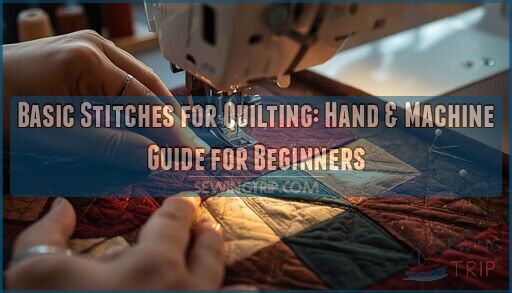 basic stitches for quilting