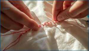 basting stitch for temporary holds basting stitch for temporary holds