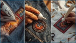 best methods to reapply iron-on patches best methods to reapply iron-on patches