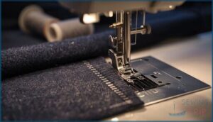 blind hem and overlock stitches blind hem and overlock stitches