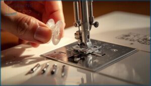 bobbin system and needles bobbin system and needles