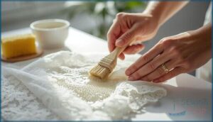 brushing and sponging method brushing and sponging method