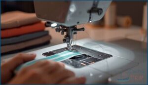 built-in thread cutter built-in thread cutter