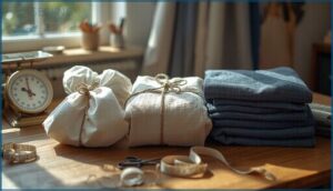 bundle weight and fabric composition bundle weight and fabric composition