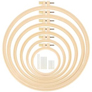 Decorative Hand Stitch Types: Techniques, Tools & Tips for 2026 6 Caydo 6 Pieces Embroidery Hoops B0CHB11F32