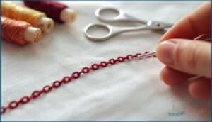 chain stitch chain stitch