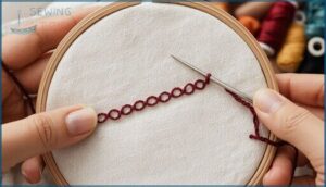 chain stitch chain stitch