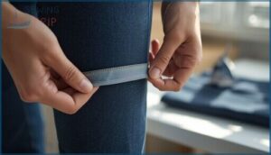 checking for a clean, secure finish checking for a clean, secure finish