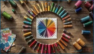 choosing thread color for your quilt choosing thread color for your quilt
