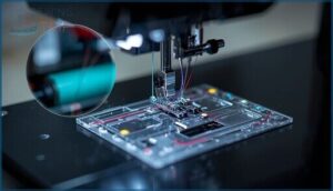 clear threading path guides clear threading path guides