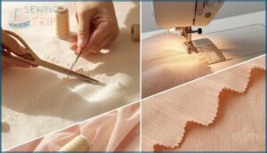 combining pinking shears with other techniques combining pinking shears with other techniques