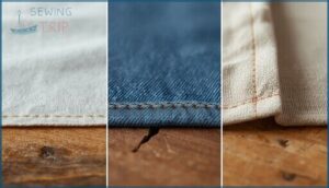 comparing zigzag with other seam finishes comparing zigzag with other seam finishes