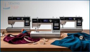 comparison with other janome models comparison with other janome models