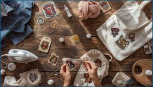 creative ways to reuse old iron-on patches creative ways to reuse old iron-on patches