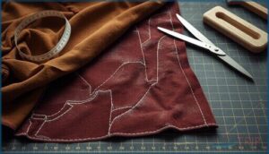 cutting and preparing fabric for gloves cutting and preparing fabric for gloves