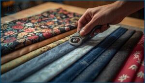 cutting various fabrics and materials cutting various fabrics and materials